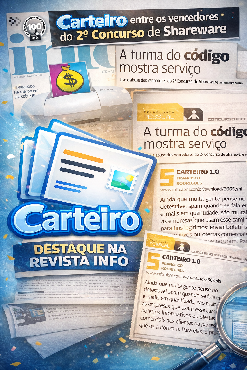 O Carteiro e o Reconhecimento da Info Exame: um marco no marketing digital brasileiro