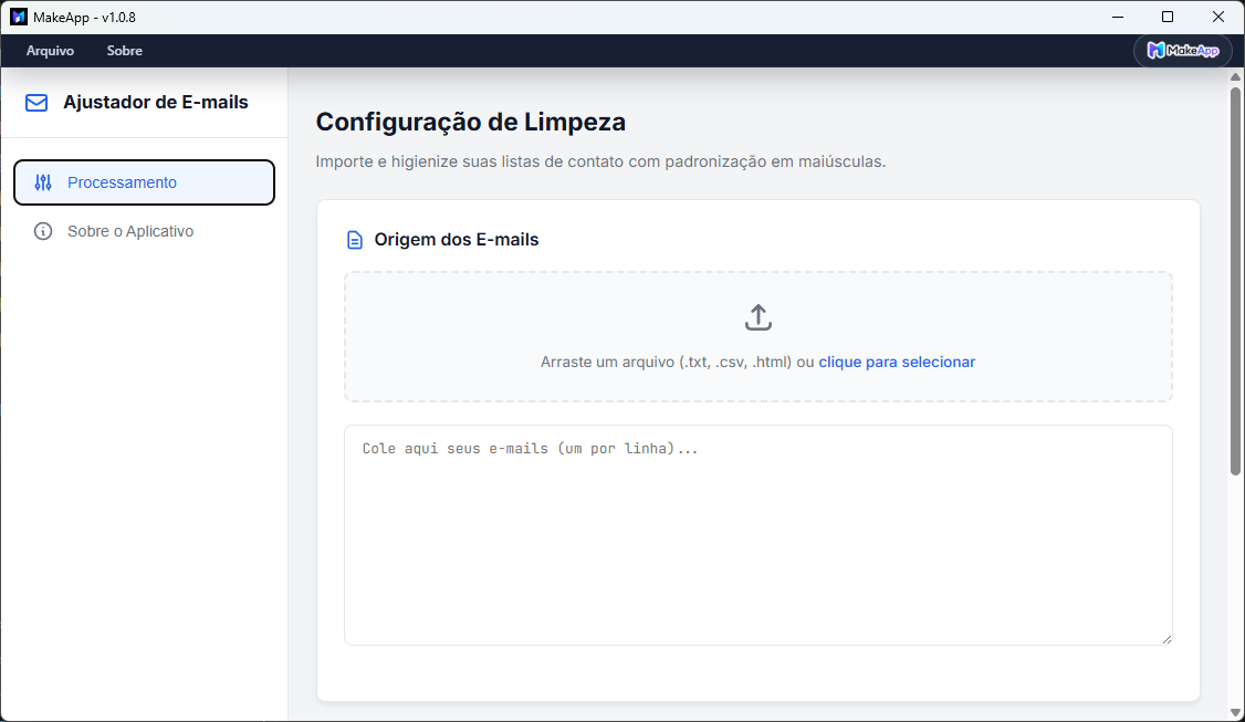 Exemplo de aplicativo criado com MakeApp 03